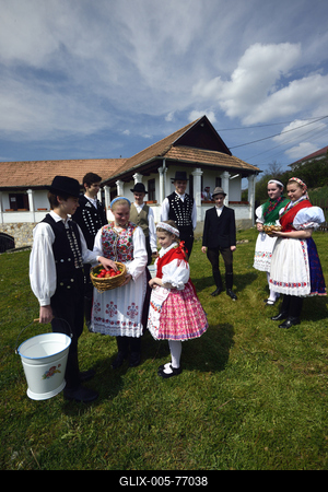 Húsvét Kazáron-stock-foto