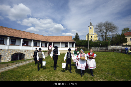 Húsvét Kazáron-stock-foto