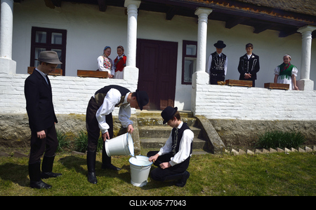 Húsvét Kazáron-stock-foto