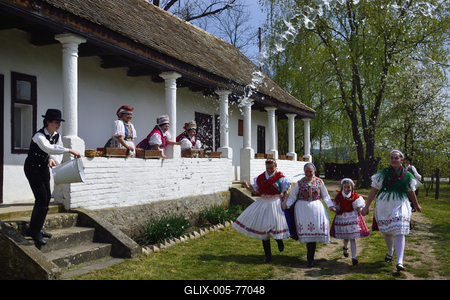 Húsvét Kazáron-stock-foto