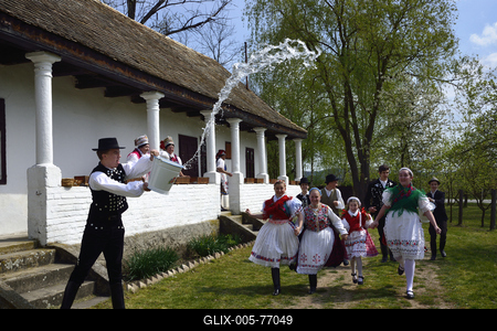 Húsvét Kazáron-stock-foto