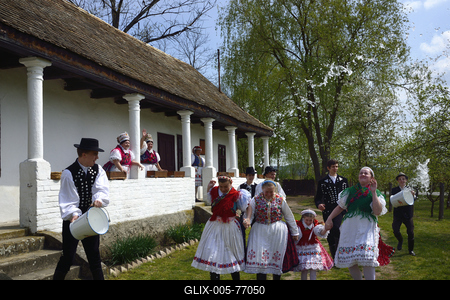 Húsvét Kazáron-stock-foto