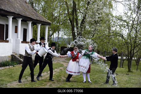 Húsvét Kazáron-stock-foto