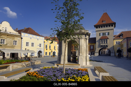 Kőszeg-stock-foto