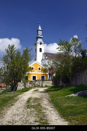 Köveskál-stock-foto