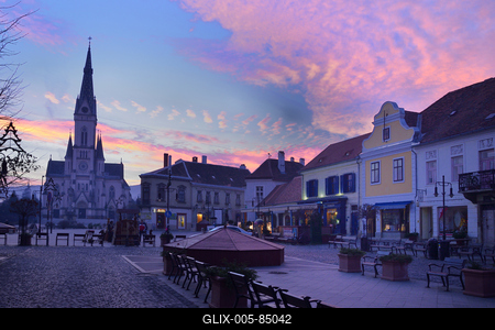 Kőszeg-stock-foto