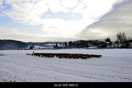 Nógrádi táj-stock-foto