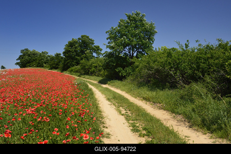 Nógrádi táj-stock-foto