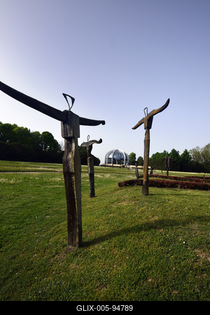 Mohácsi Történelmi Emlékhely-stock-foto