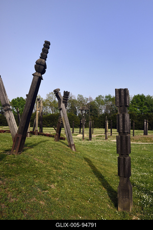 Mohácsi Történelmi Emlékhely-stock-foto