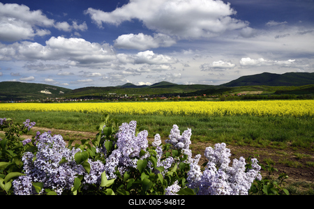 Nógrádi táj-stock-foto