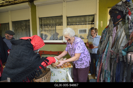 Tikverőzés Mohán-stock-foto
