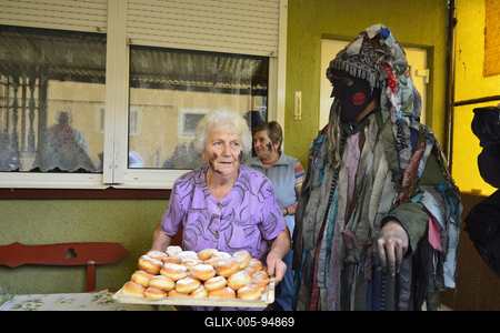 Tikverőzés Mohán-stock-foto