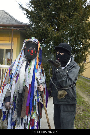 Tikverőzés Mohán-stock-foto