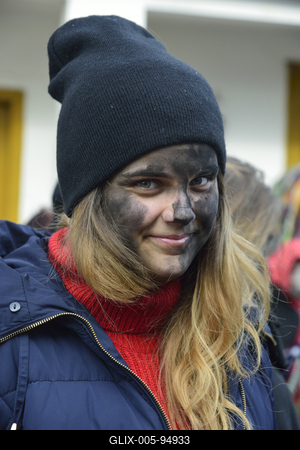 Tikverőzés Mohán-stock-foto