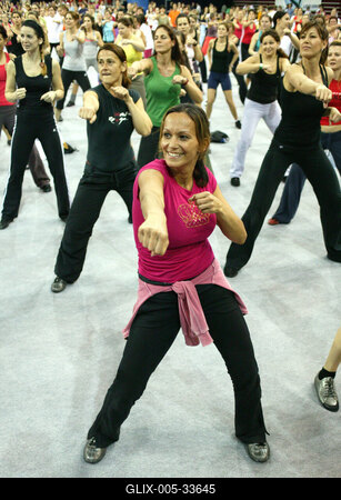 FittAréna a Budapest Sportarénában-stock-foto