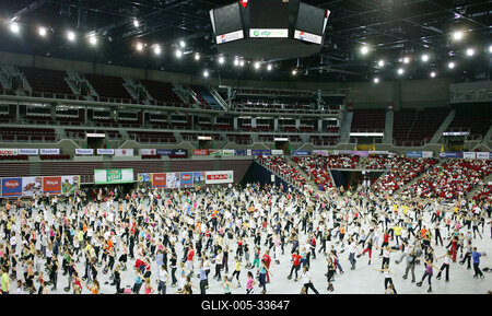 FittAréna a Budapest Sportarénában-stock-foto