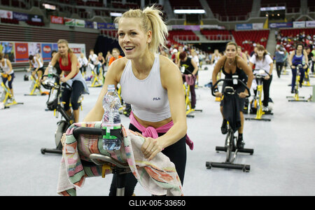 FittAréna a Budapest Sportarénában-stock-foto