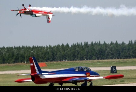 Repülőnap Kecskeméten-stock-foto