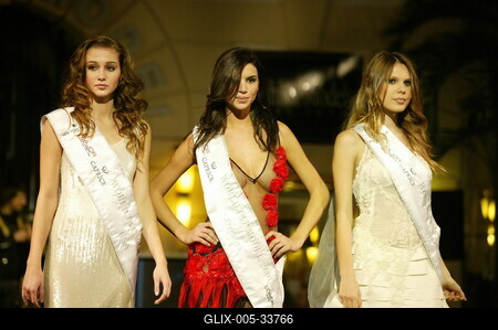 Amerikai győztes a World Top Model döntőjén-stock-foto