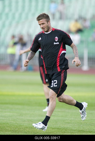 Magyar Ligaválogatott - AC Milan-stock-foto