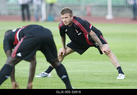 Magyar Ligaválogatott - AC Milan-stock-foto