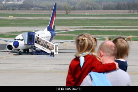Ferihegyi repülőtér-stock-foto