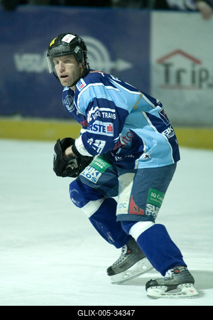 UTE-Alba Volán jégkorong mérkőzés-stock-foto