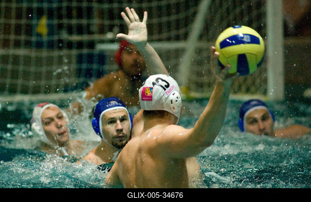 Eger - Domino Honvéd elődöntő-stock-foto