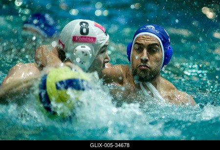 Eger - Domino Honvéd elődöntő-stock-foto
