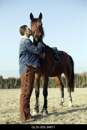 Kósa L. Adolf lovagol-stock-foto