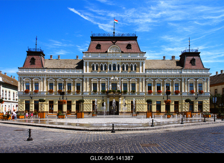 Városháza - Grassalkovich-kastély, Baja-stock-foto