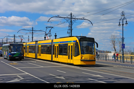 Budapest, Margit-híd-stock-foto