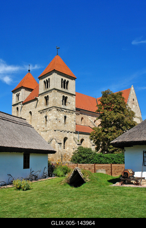 Ócsa, premontrei kolostor-stock-foto