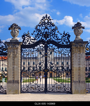 Fertőd, Esterházy-kastély-stock-foto