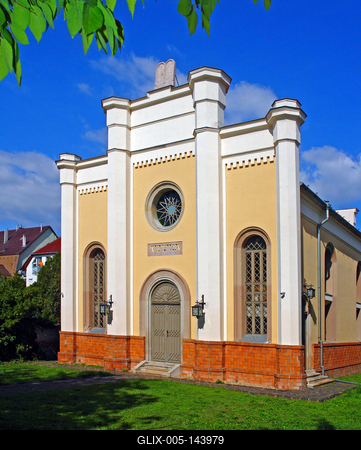 Vác, Zsinagóga-stock-foto