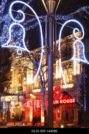 Budapest, Nagymező utca-stock-foto