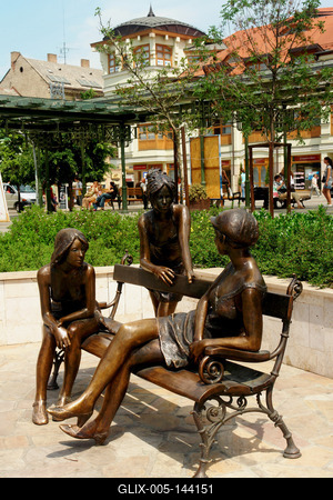 Miskolc, Szinva-terasz-stock-foto