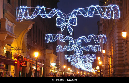 Budapest, Váci utca-stock-foto