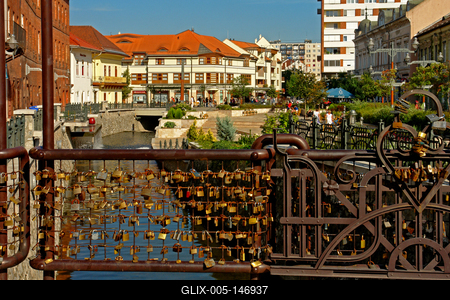 Miskolc, Szinva part-stock-foto