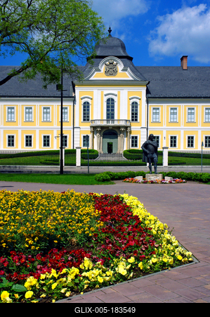 Hatvan, Grassalkovich-kastély-stock-foto