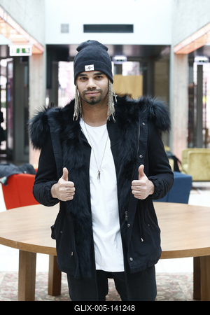 Kállay-Saunders András énekes-stock-foto