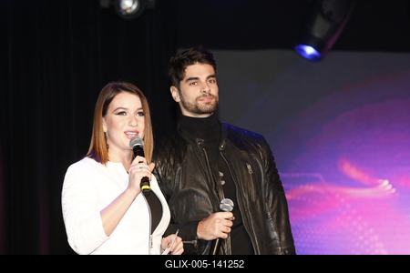 Elindult "A Dal 2018" című show-műsor-stock-foto