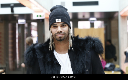 Kállay-Saunders András énekes-stock-foto