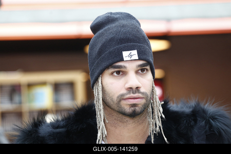 Kállay-Saunders András énekes-stock-foto