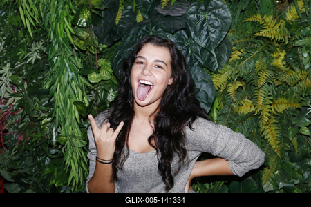 Tóth Andi színész-énekesnő-stock-foto