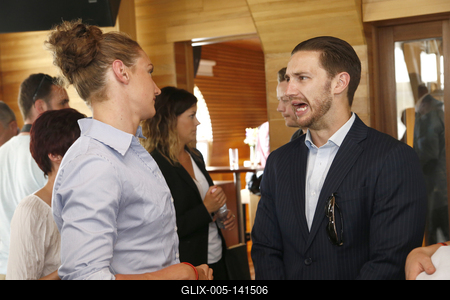 Hosszú Katinka férjével.-stock-foto