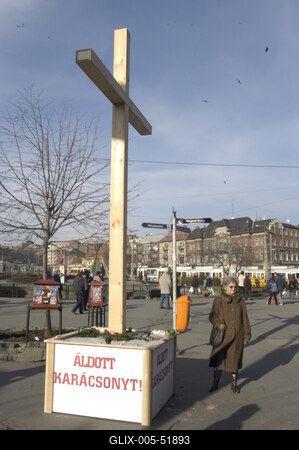 Adventi kereszt-stock-foto