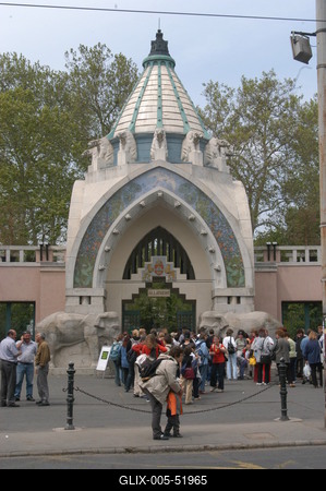 Fővárosi Állat- és Növénykert-stock-foto