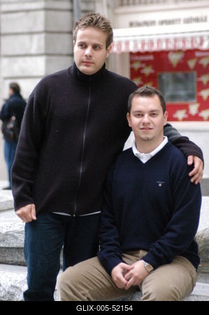 Bagi Iván és Nacsa Olivér-stock-foto